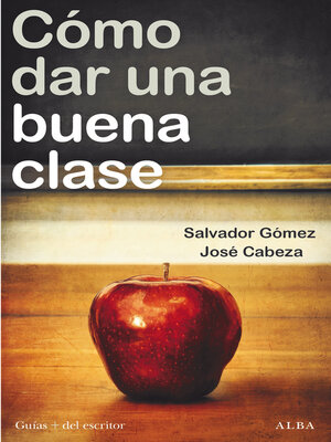 cover image of Cómo dar una buena clase